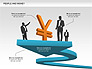 People and Money Shapes slide 3