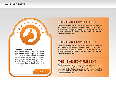 Text Boxes Collection Presentation Template, Master Slide