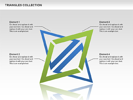Triangles Collection Presentation Template, Master Slide
