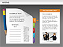 Notepad with Bookmarks Shapes and Diagrams slide 15