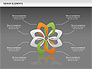 Overlapping Petals Color Shapes slide 13