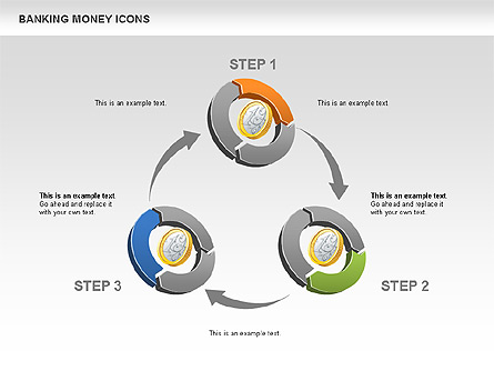 Financial Cycle Diagram for Presentations in PowerPoint and Keynote ...