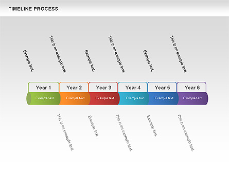 Timeline Process Toolbox Presentation Template, Master Slide