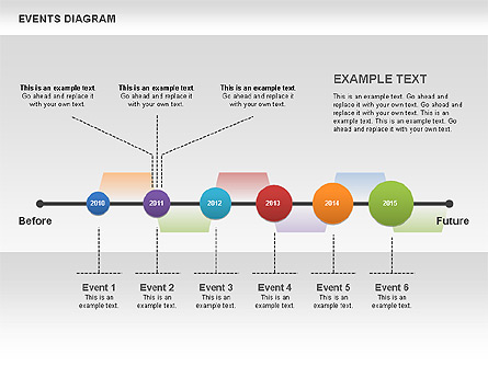 Events Diagram for Presentations in PowerPoint and Keynote | PPT Star