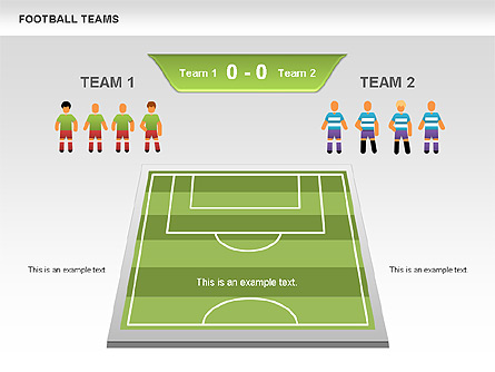 Soccer Team Icons Presentation Template, Master Slide