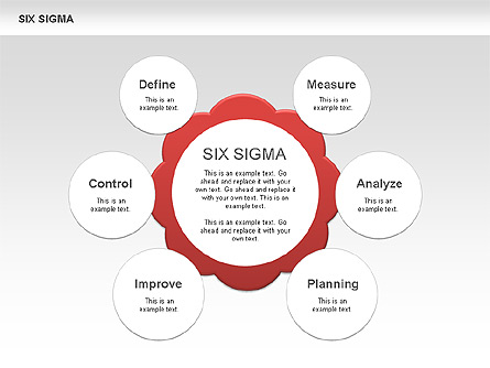 Six Sigma Presentation Template, Master Slide