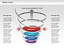 Spiral Funnel Chart slide 10