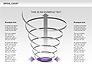 Spiral Funnel Chart slide 7