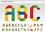 Colorful Alphabet Shapes slide 1