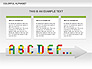 Colorful Alphabet Shapes slide 10