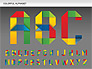Colorful Alphabet Shapes slide 11