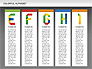 Colorful Alphabet Shapes slide 13