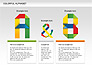 Colorful Alphabet Shapes slide 8