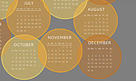 PowerPoint Spots Calendar 2012