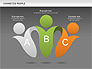 Connected People Shapes slide 12
