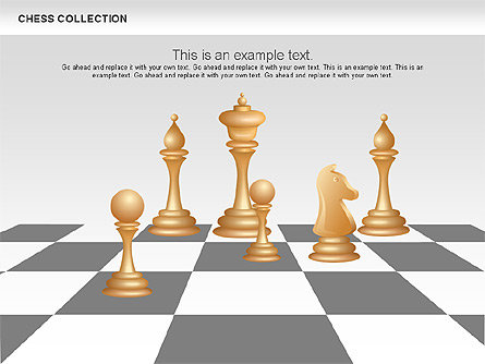 Chess Shapes and Diagrams Presentation Template, Master Slide