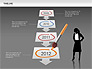 Timeline and Silhouettes Diagram slide 11
