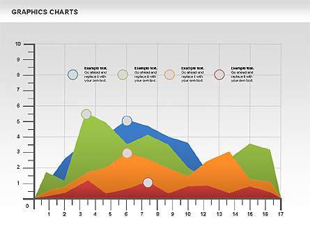 Graph Charts Presentation Template, Master Slide