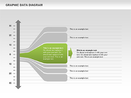 Graphics Data Diagram Presentation Template, Master Slide