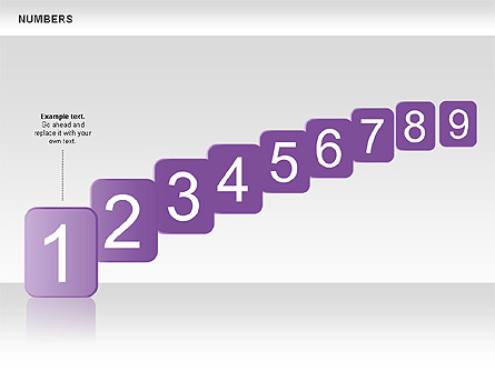 Numbers Collection Presentation Template, Master Slide