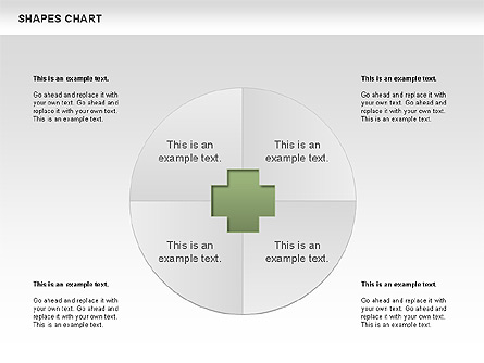 Shapes Diagrams Collection Presentation Template, Master Slide
