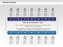 Blue Blocks Timeline Process Toolbox slide 8