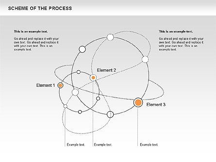 Scheme of Process Presentation Template, Master Slide