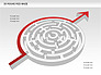 3D Round Red Maze slide 7