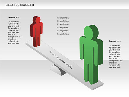 Balance Diagram Presentation Template, Master Slide