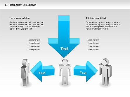 Efficiency Diagram Presentation Template, Master Slide