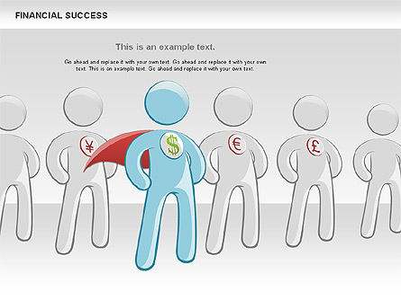 Financial Success Presentation Template, Master Slide