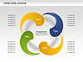 Colorful Power Swirl Diagram slide 8