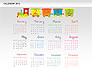 PowerPoint Calendar 2012 slide 1