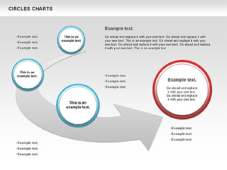 Charts with Circles Presentation Template, Master Slide