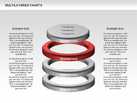 Multilayer Charts Presentation Template, Master Slide