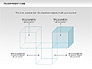 Transparent Cubes Diagram slide 4