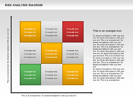 Risk Analysis Chart Presentation Template, Master Slide