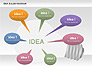 Idea Bulbs Diagram slide 8