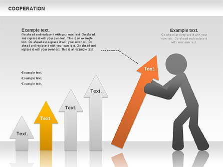 Cooperation Diagram for Presentations in PowerPoint and Keynote | PPT Star