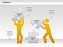 Teamwork with Puzzles Diagram slide 2