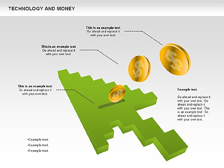 Technology and Money Presentation Template, Master Slide