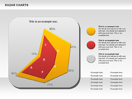 Radar Chart Presentation Template, Master Slide