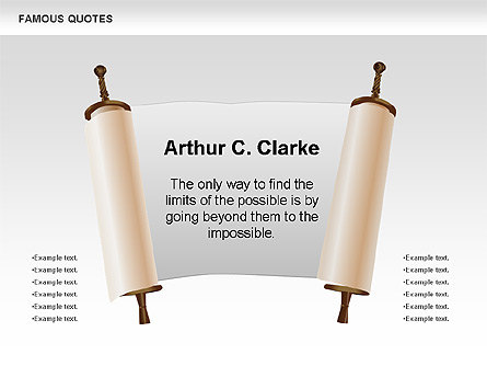 Famous Quotes Presentation Template, Master Slide