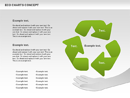 Eco Charts Concept Presentation Template, Master Slide