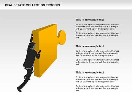 Real Estate Collection Process Presentation Template, Master Slide