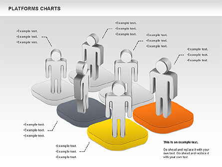 Platforms Chart Presentation Template, Master Slide