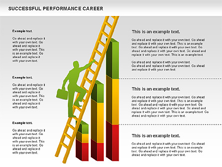 Successful Performance Career Presentation Template, Master Slide