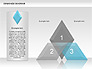Transparent Diamonds Diagram slide 3