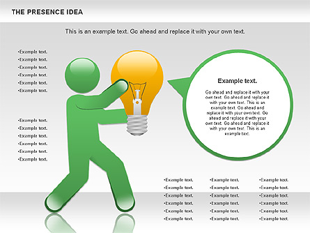 The Presence Idea Presentation Template, Master Slide