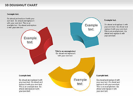 3D Donut Chart for Presentations in PowerPoint and Keynote | PPT Star